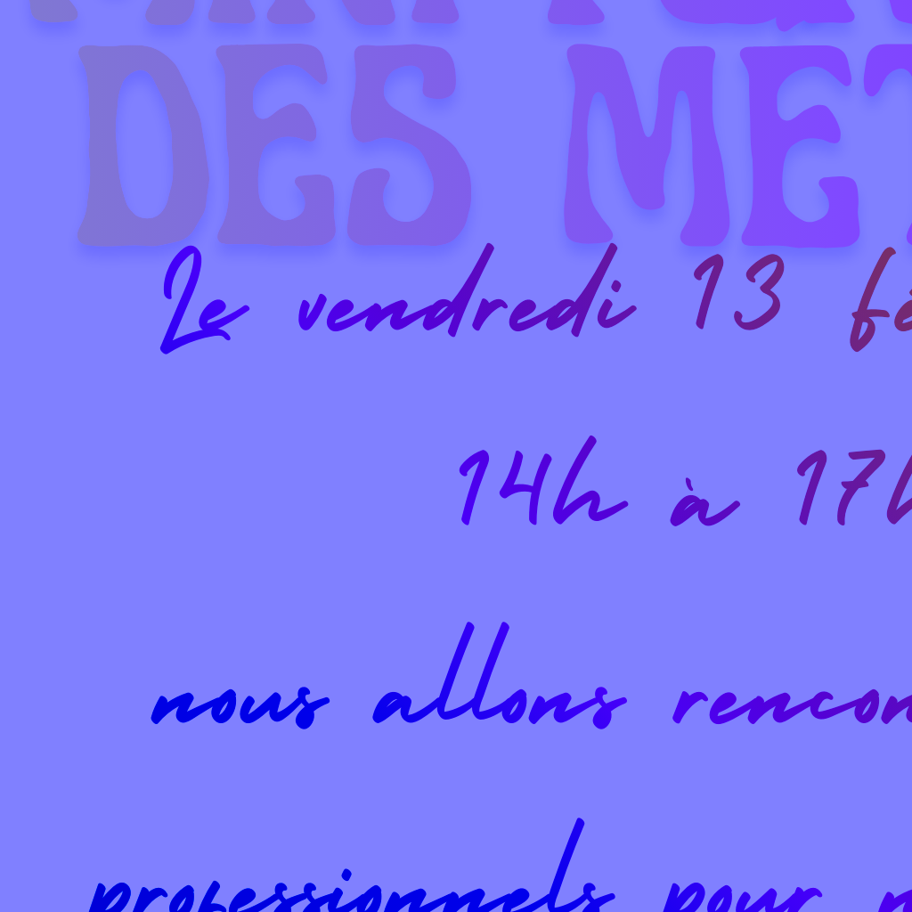 Mini forum des Métiers
